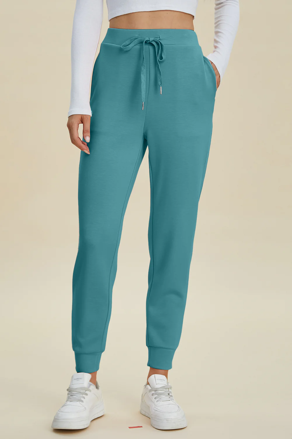 Air Scuba Drawstring High Waist Joggers - Image 12