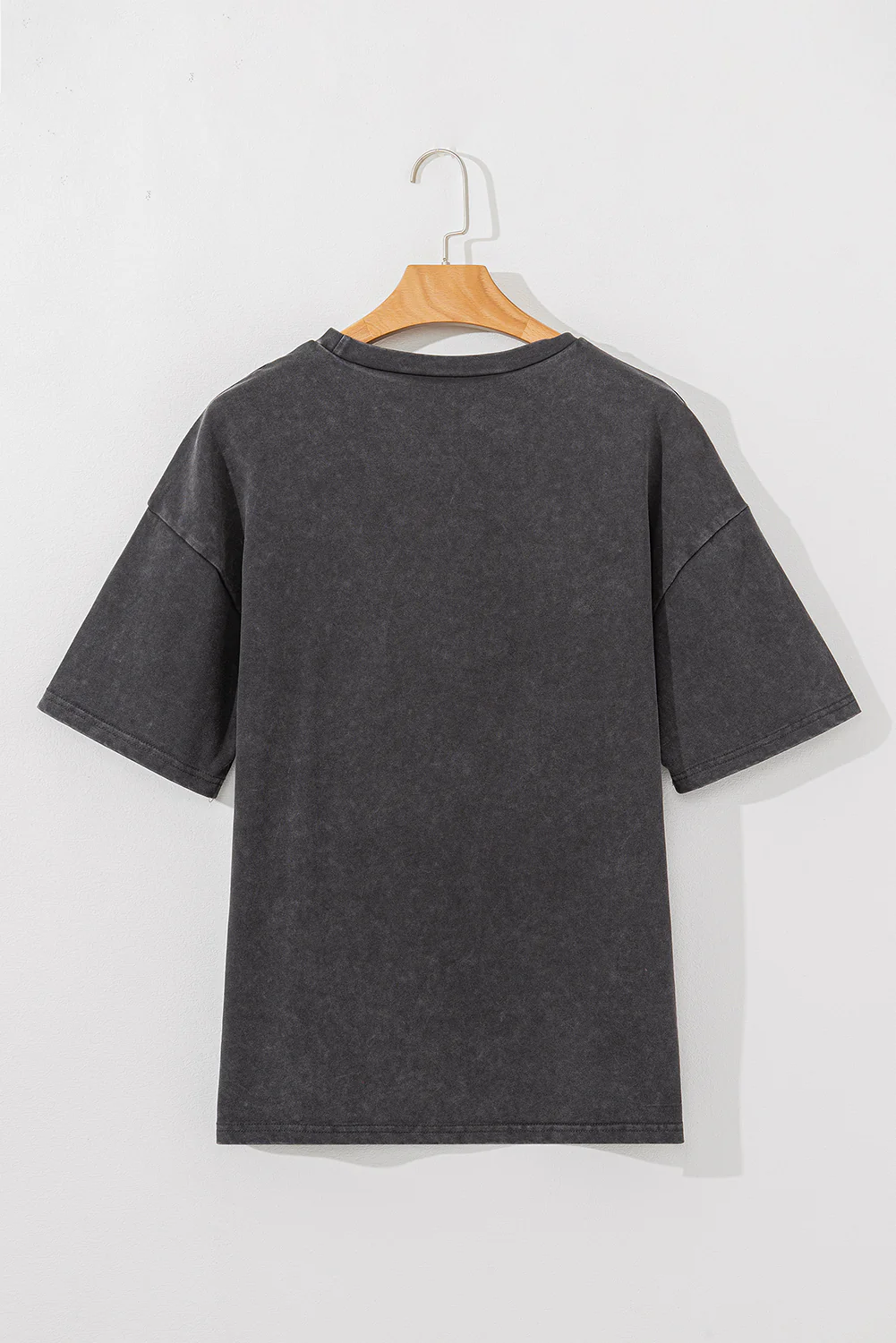 Cheetah Mineral Wash Round Neck Half Sleeve T-Shirt - Image 7