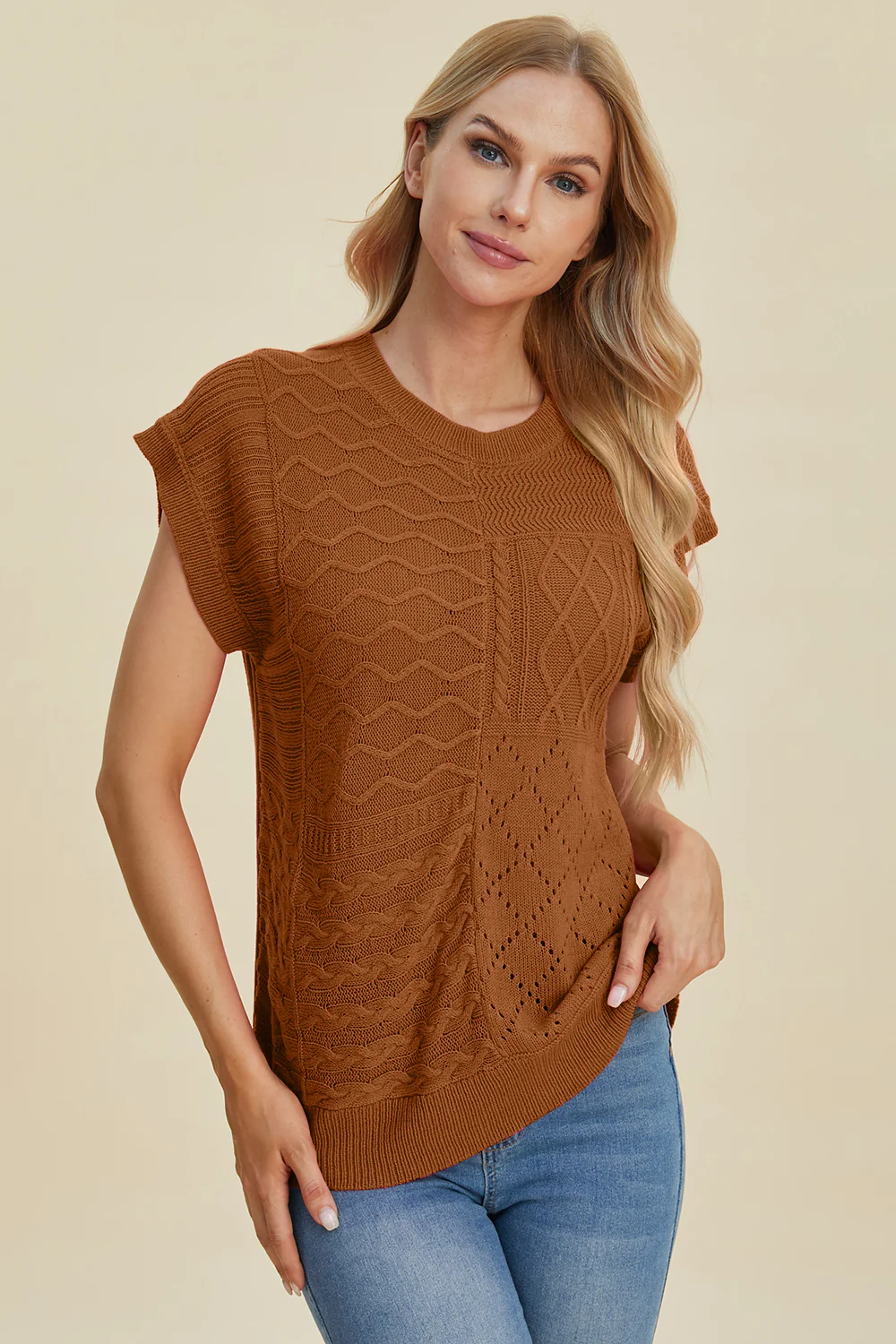 Bright & Bold Cable Knit Sweater(Multiple Colors) - Image 10