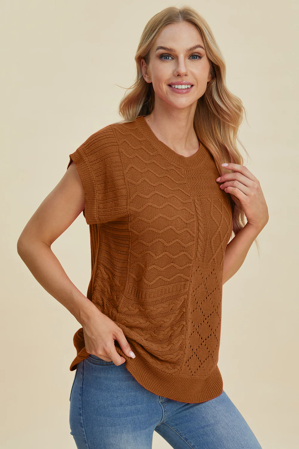 Bright & Bold Cable Knit Sweater(Multiple Colors) - Image 9
