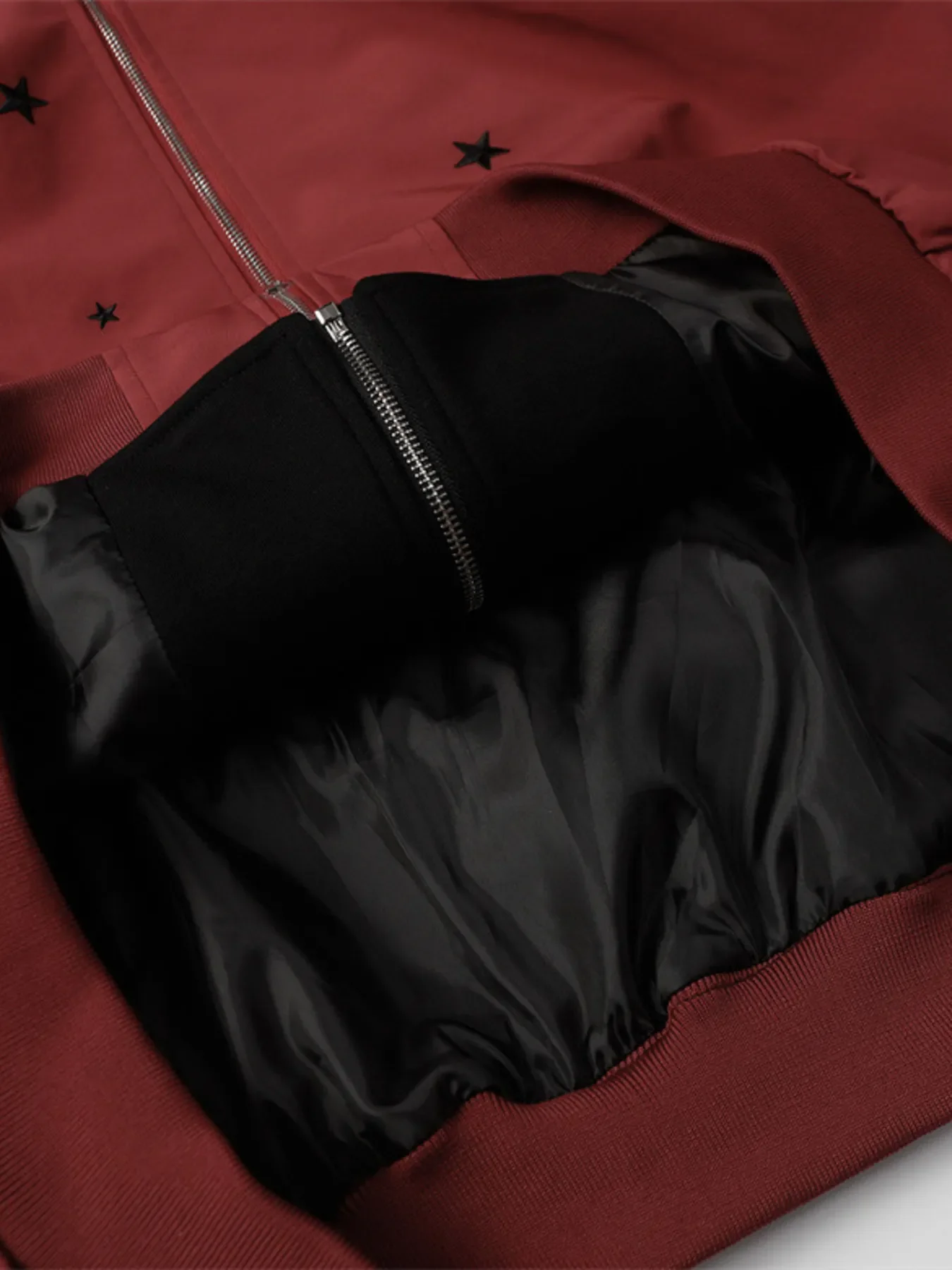 Men's Star Zip Up Hooded Jacket - Image 10