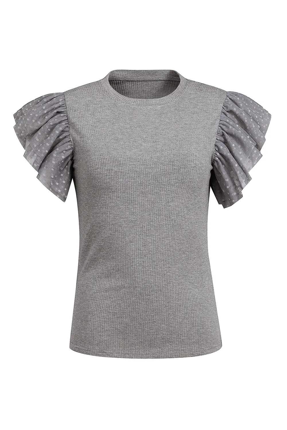 Tulle Sleeve Top - Image 5